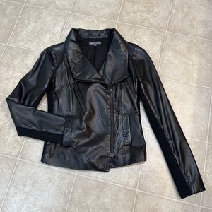 Vince Lamb Leather Jacket